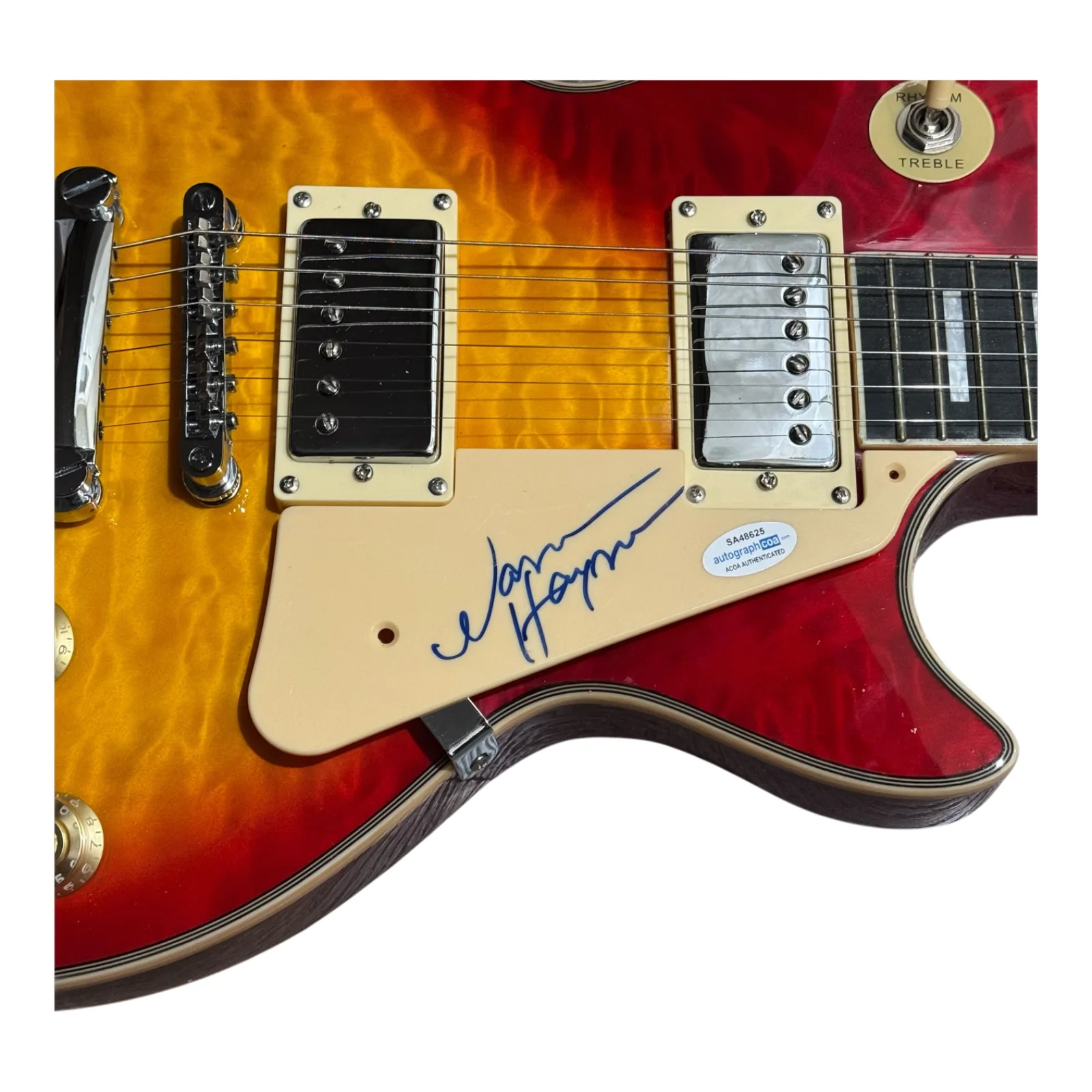 Warren Haynes Gov't Mule Signed Electric Guitar Autograph Allman Brothers ACOA, изображение 3