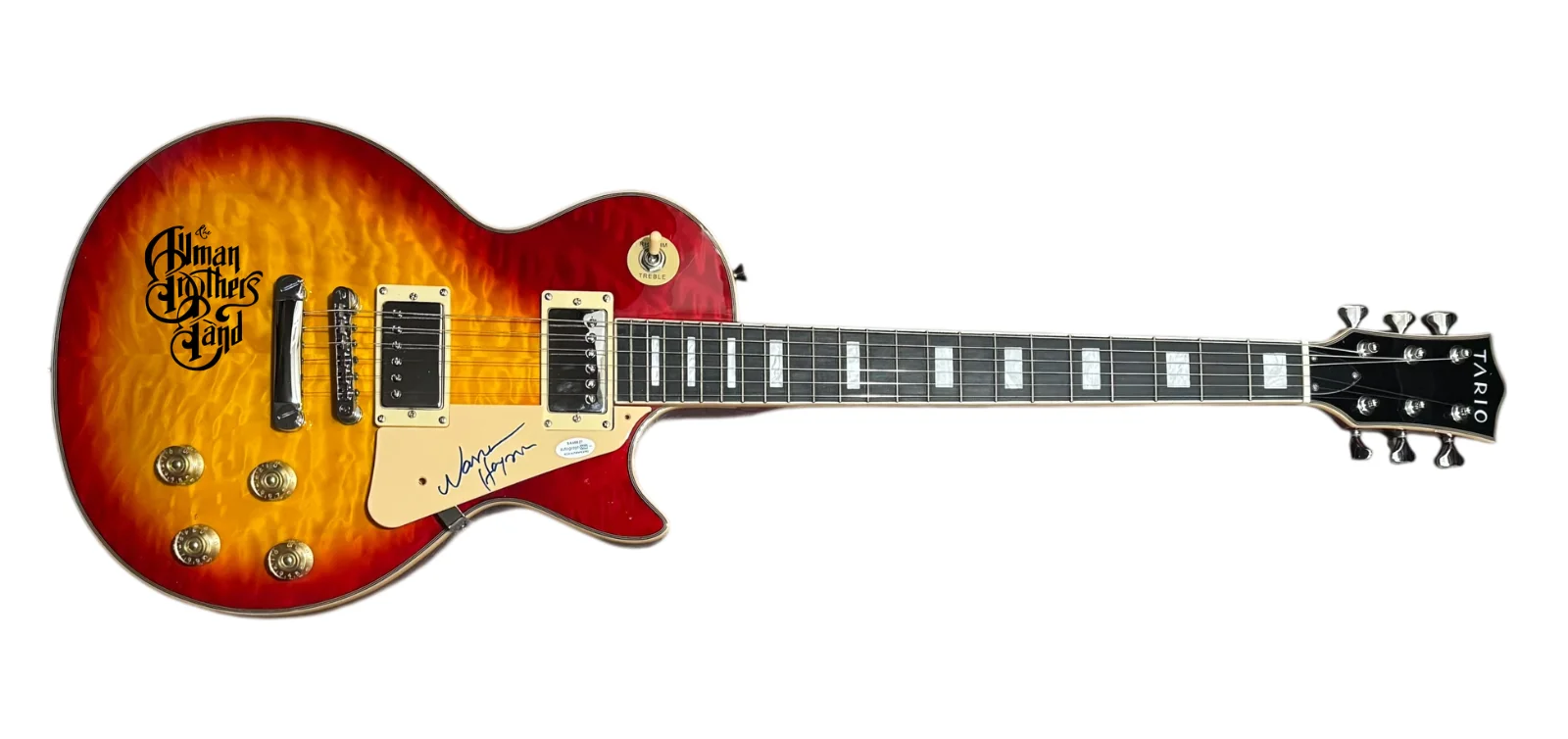 Warren Haynes The Allman Brothers Band Signed Electric Guitar Autograph ACOA COA, изображение 2