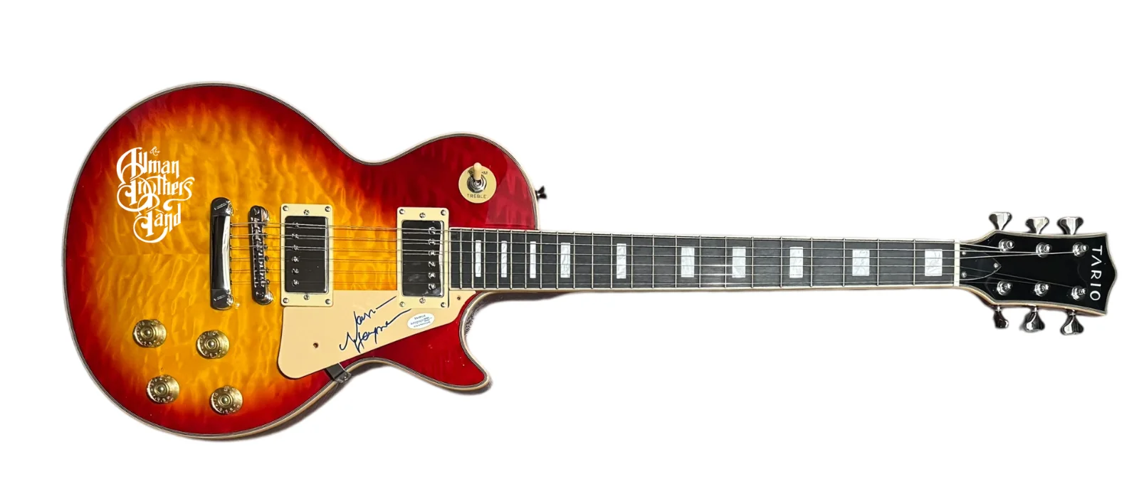Warren Haynes The Allman Brothers Band Signed Electric Guitar Autograph ACOA COA, изображение 3