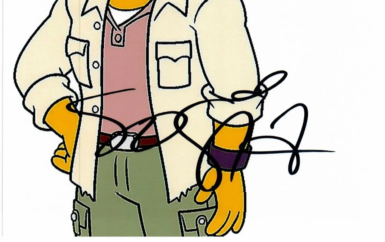 Sofia Vergara — Sofia Vergara The Simpsons As Carol Barrera Teacher Signed 8 x 10 Photo TTM COA, image 2