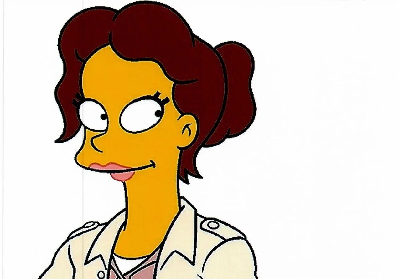 Sofia Vergara — Sofia Vergara The Simpsons As Carol Barrera Teacher Signed 8 x 10 Photo TTM COA, image 3