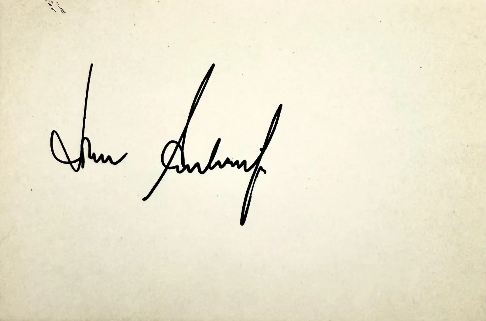 John Schlesinger — JOHN SCHLESINGER Signed Autographed 4x6 INDEX CARD Sunday Bloody Sunday DARLING, image 4