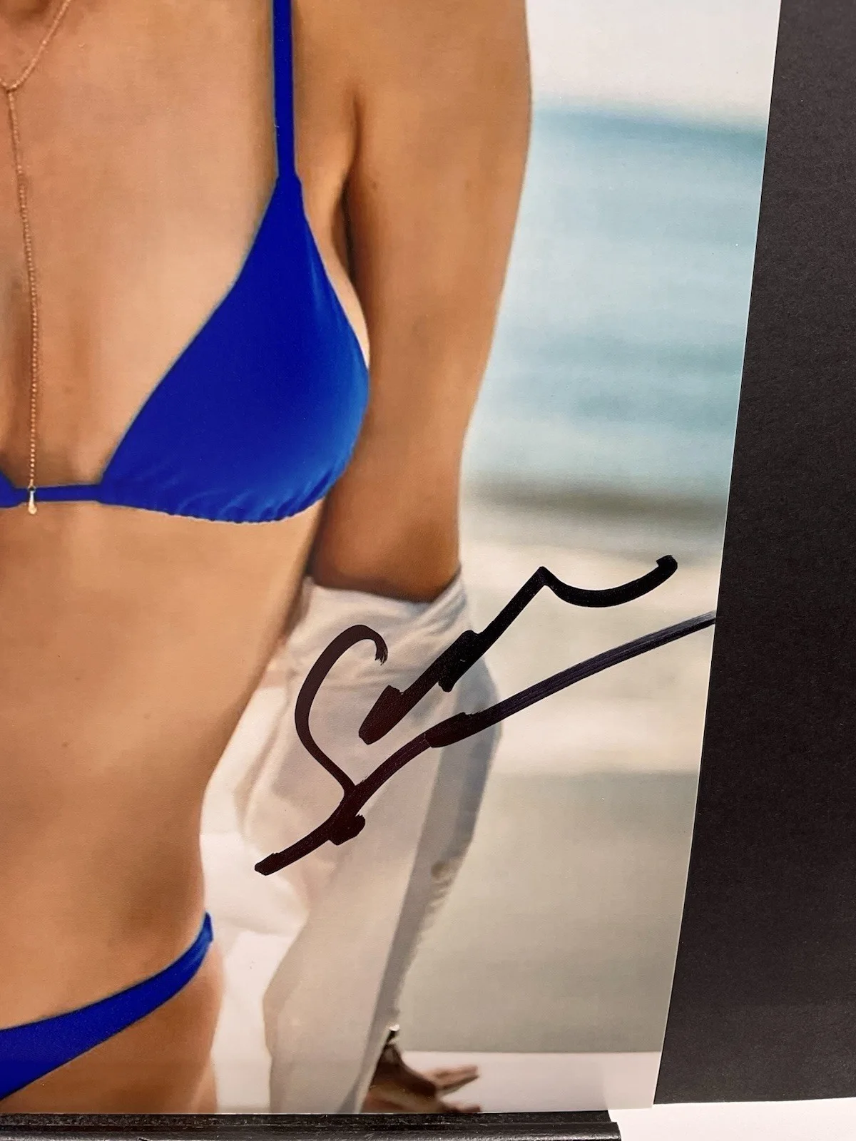 Sara Foster — Sara Foster Signed photo Sexy signed 8x10 BAS Actress producer autographed pic, изображение 2