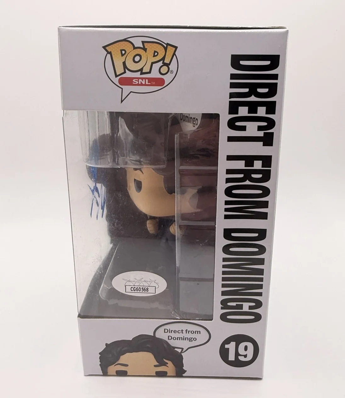 MARCELLO HERNANDEZ SIGNED DIRECT FROM DOMINGO FUNKO POP COMEDIAN SNL JSA COA, изображение 2