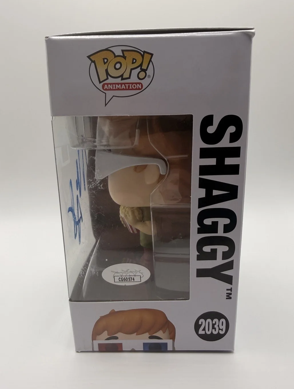 Will Forte — Will Forte Scooby-Doo Signed Shaggy 3D #2039 Funko Pop Vinyl Figure JSA COA SNL, image 2