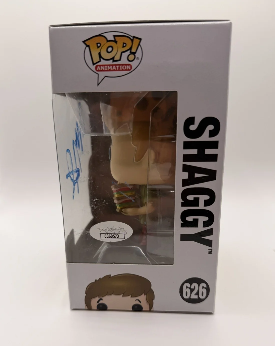 Will Forte — Will Forte Scooby-Doo Signed Shaggy #626 Funko Pop Vinyl Figure JSA COA SNL, изображение 2
