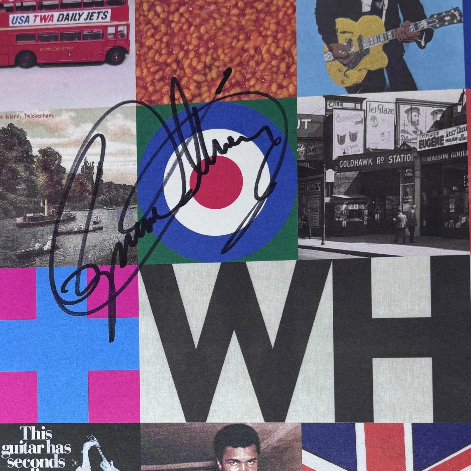 Roger Daltrey Pete Townshend THE WHO Signed Autograph Detour Vinyl Album BAS COA, изображение 2