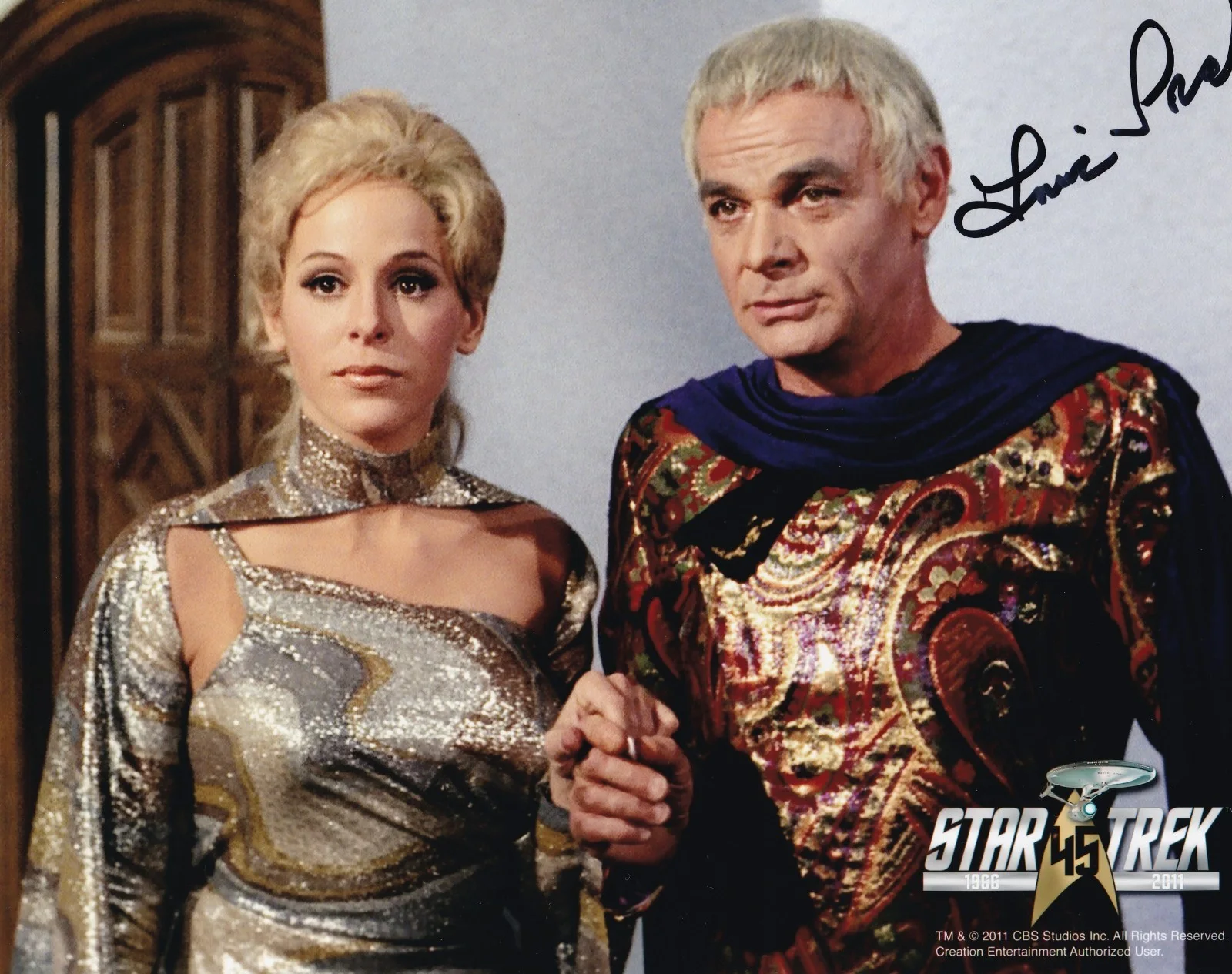 Louise Sorel — Louise Sorel Star Trek signed 8 x 10 Photo w/COA