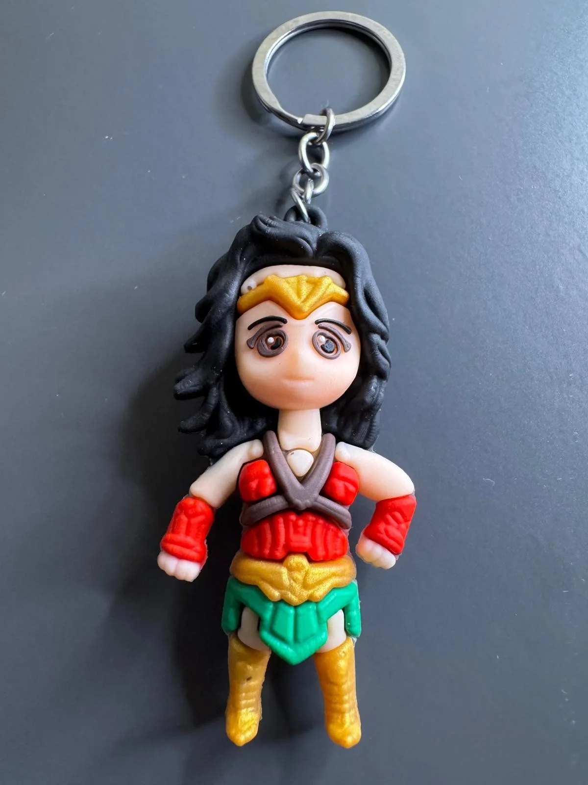 Marvel Avengers & DC Comics Rubber Keyrings - Set Of 6, image 2