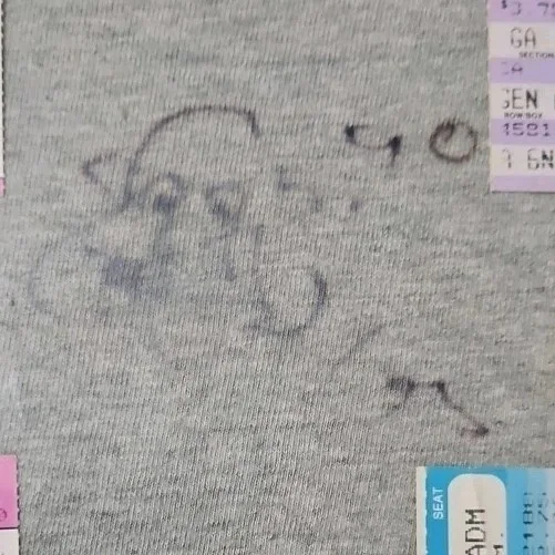 1 OF A KIND PRIMUS 1990 Memorabilia - Autograph, Stubs, BAM mag, & cassette, image 3