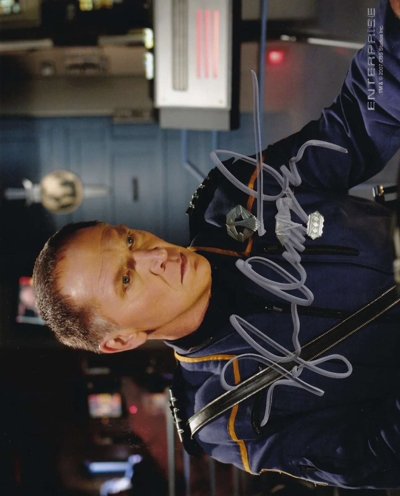 Vaughn Armstrong — Vaughn Armstrong Star Trek signed 8 x 10 Photo w/COA