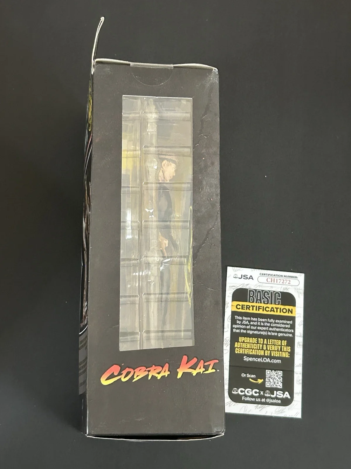 Cobra Kai Johnny Lawrence Action Figure William Zabka Signed JSA COA, изображение 4