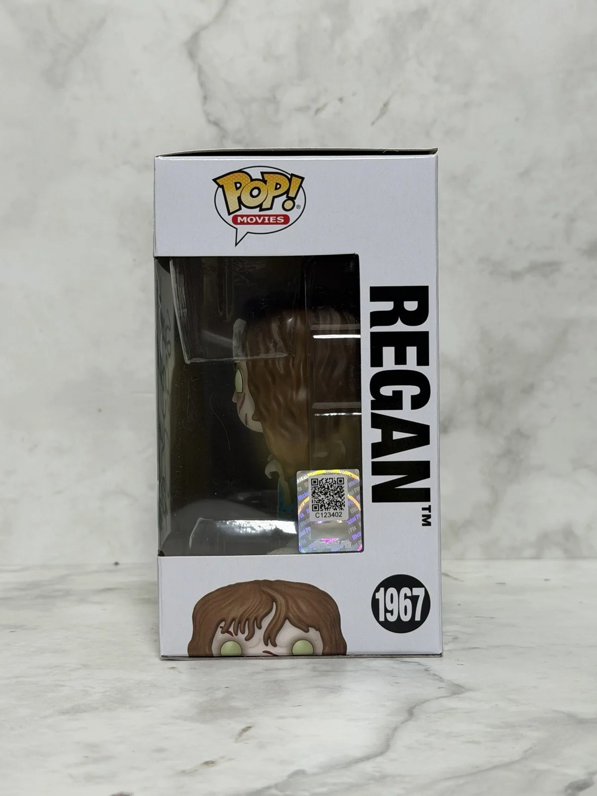 Linda Blair — Funko Pop! Linda Blair Signed Regan #1967 The Exorcist with Bloody Protector, image 3