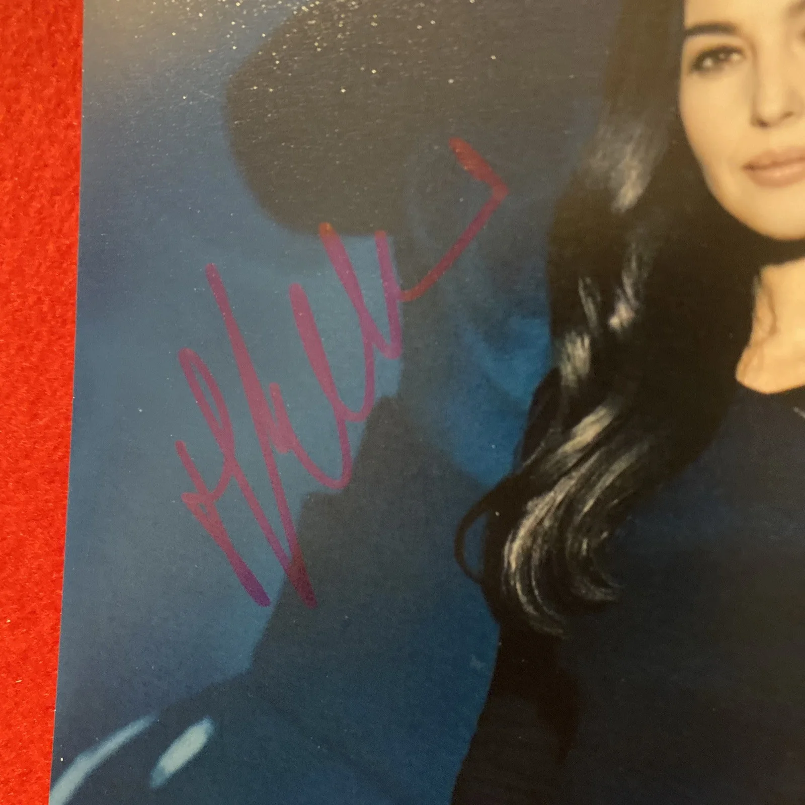 James Bond Autograph 8x10 Photo- Monica Belluci As Lucia In “SPECTRE”., изображение 2