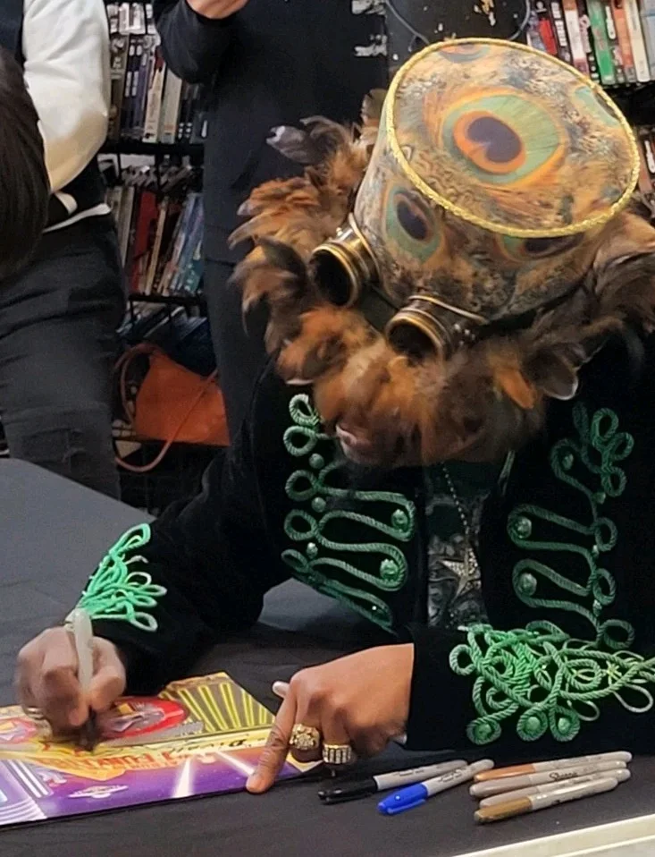 Bootsy Collins Signed Parliament Funkadelic Autograph COA proof, image 3