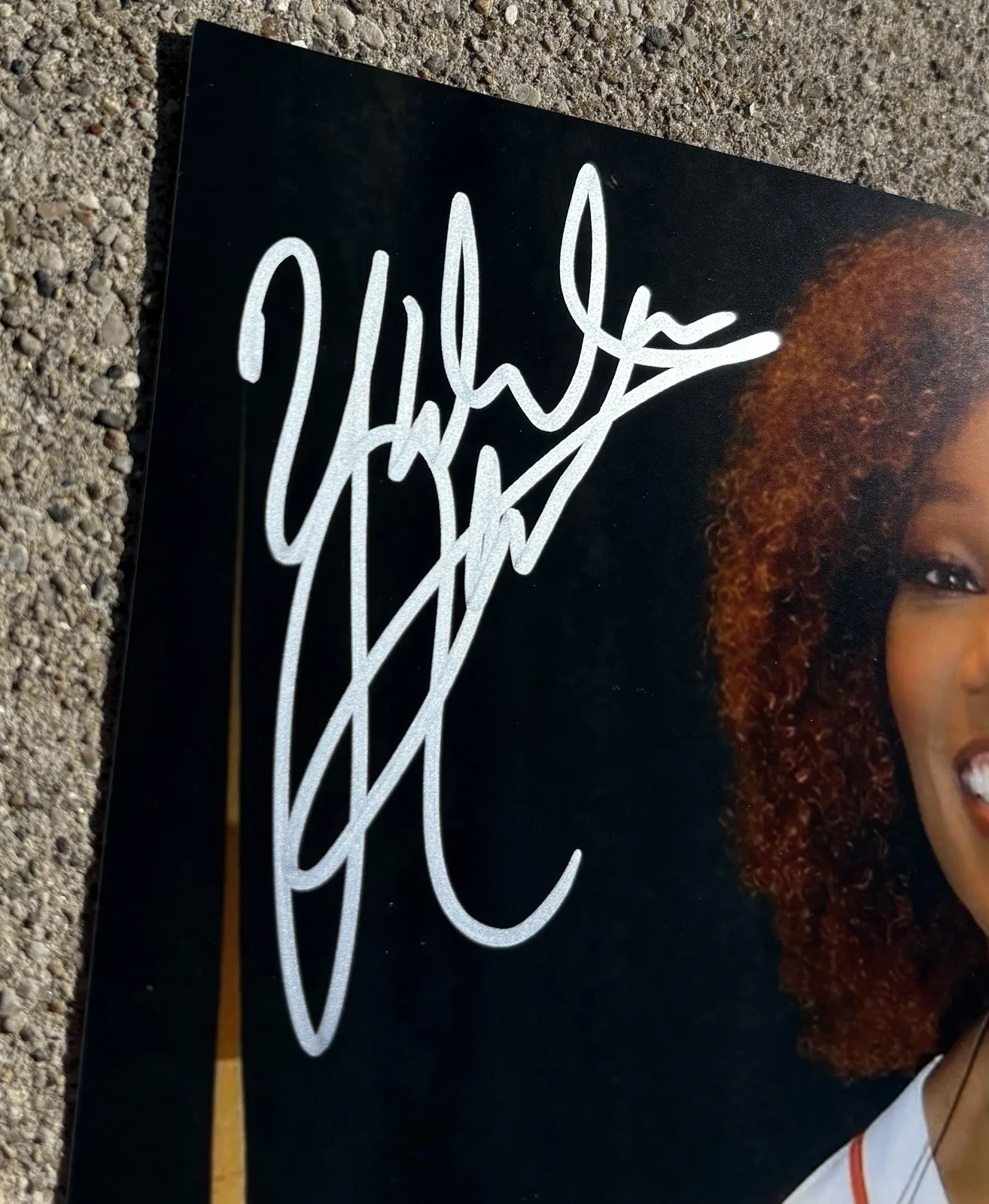 YOLANDA ADAMS SIGNED 8x10 Photo JSA COA HOUSTON ASTROS, изображение 2