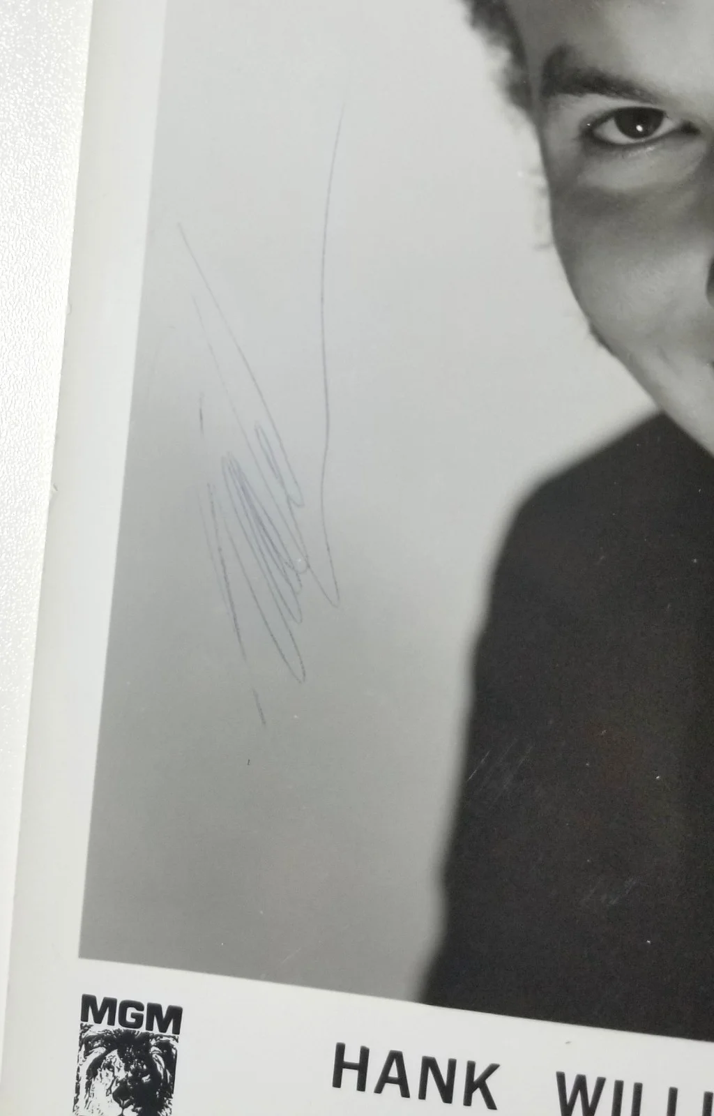 Hank Williams Jr. REAL hand SIGNED Vintage 8x10" Promo Photo COA Autographed, image 2