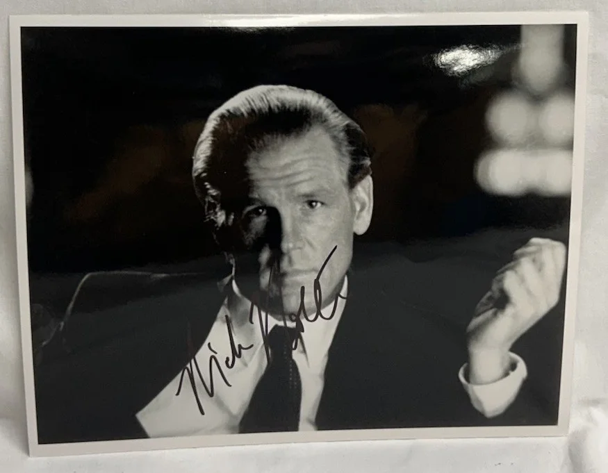 Nick Nolte — Nick Nolte American Actor 10 x 8” B/W Picture Signed, изображение 2
