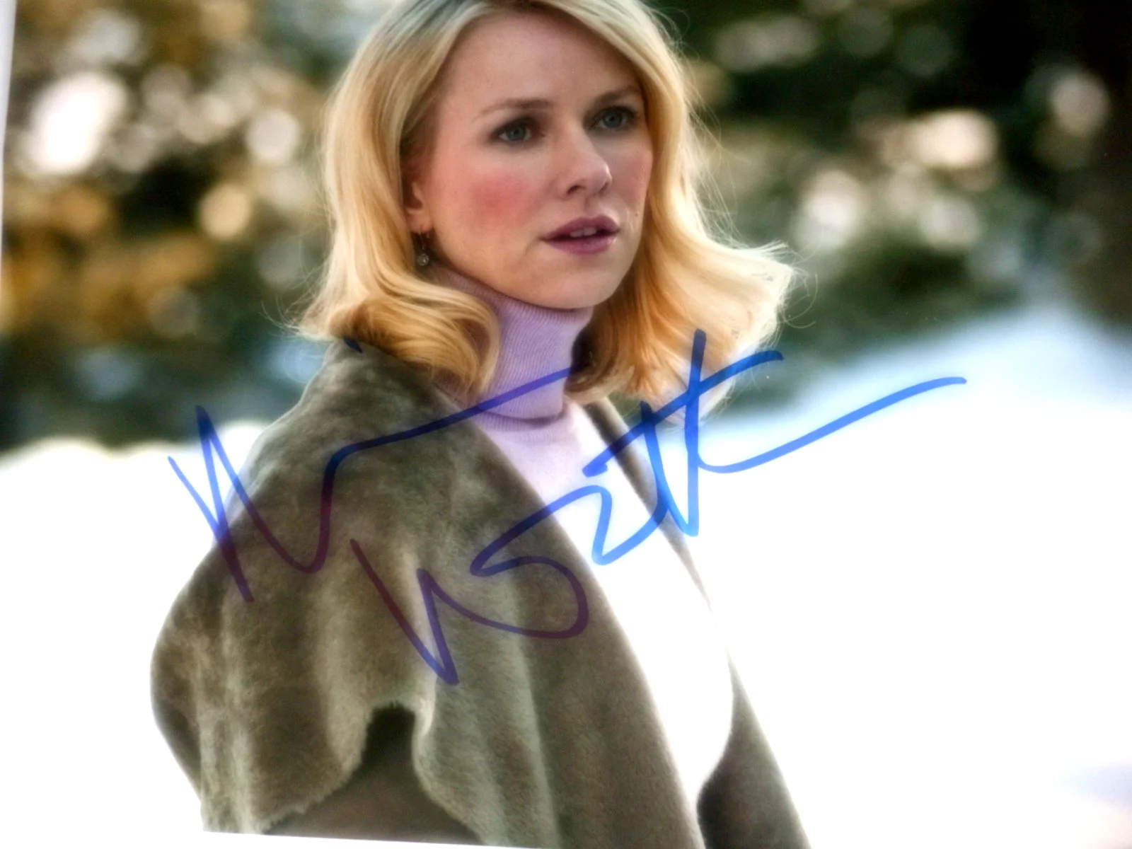 Naomi Watts — Naomi Watts autographed KING KONG/FOE LOVE ALONE 8x10 Photo W/ COA & #d Hologram, изображение 3