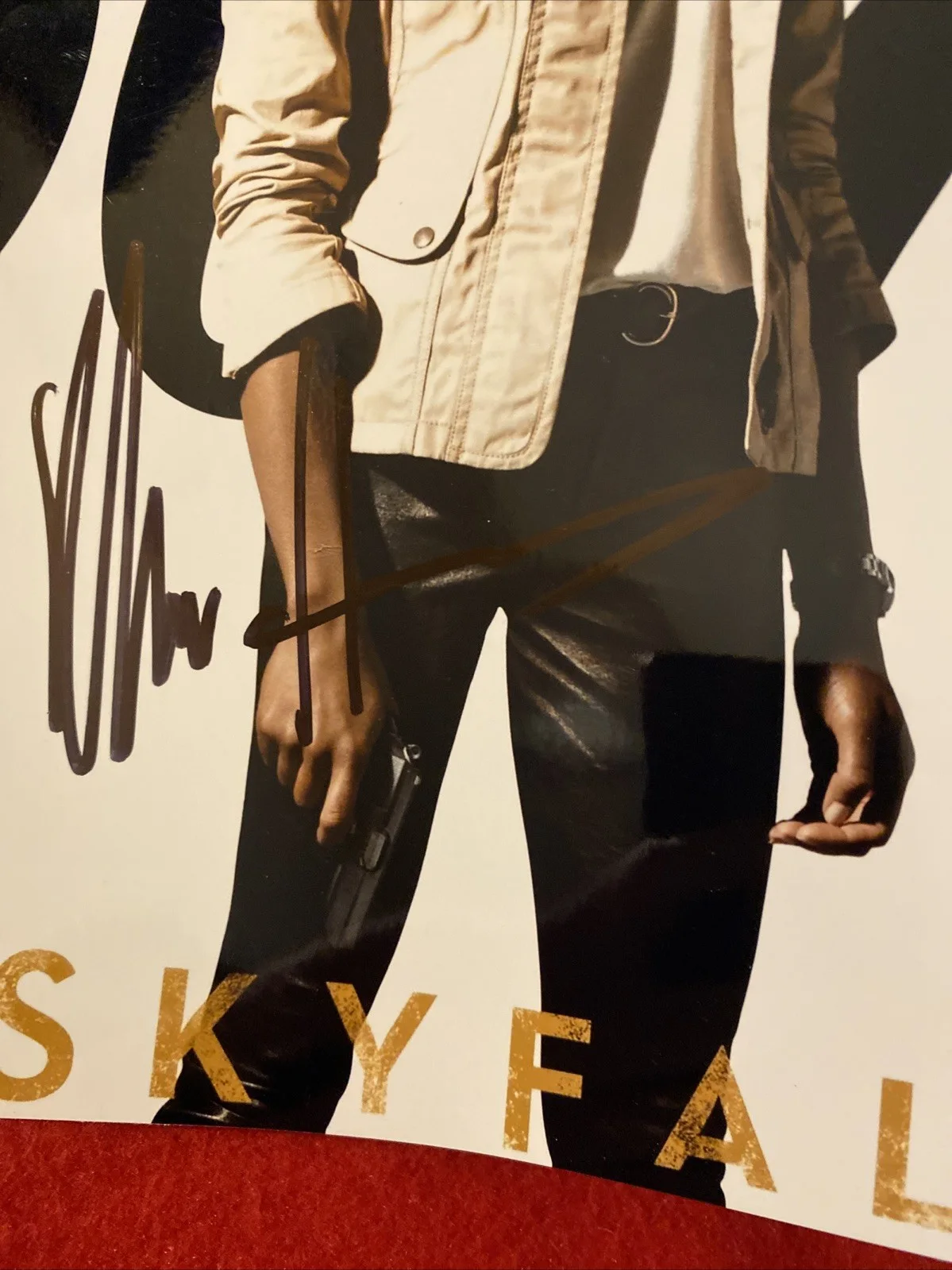 James Bond Autograph 8x10 Photo- Naomie Harris As Eve Moneypenny + Relic + UDBD, изображение 3