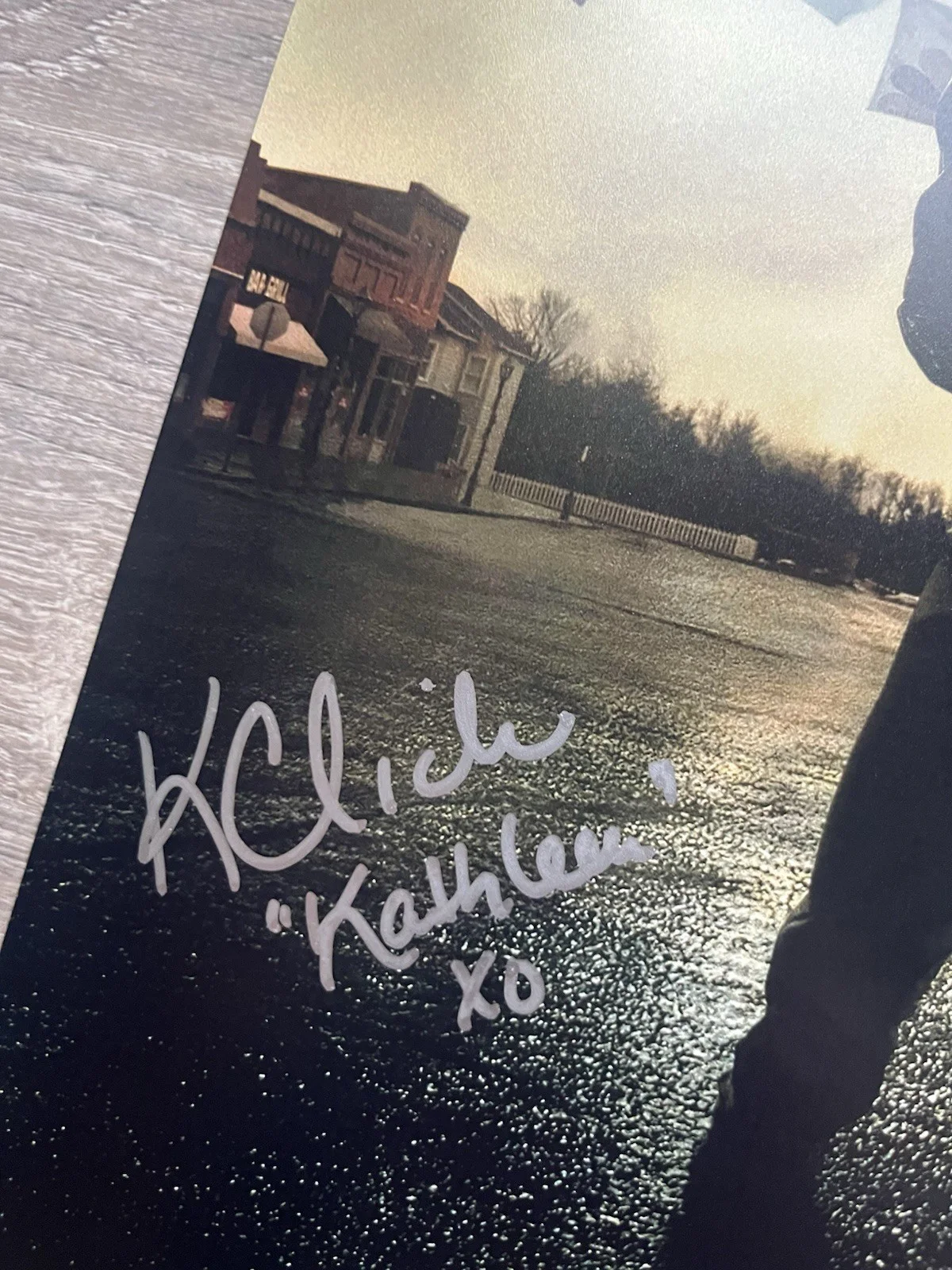 Karen Cliche Alex Armbruster Signed Thanksgiving 11x17 Photo JSA COA John Carver, изображение 4