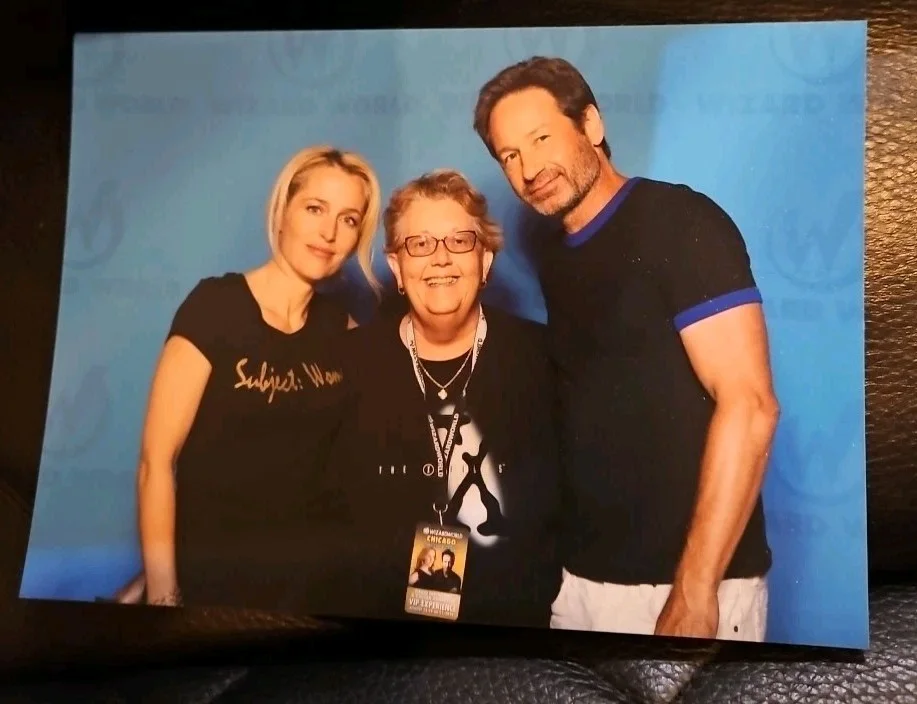 The X-Files Gillian Anderson David Duchovny 5x7 Photos Wizard World 2016 Chicago, изображение 2