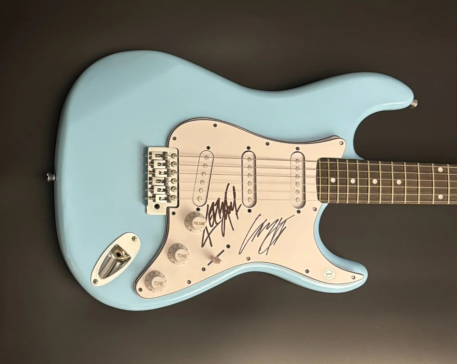 GFA Kerry King and Gary Holt * SLAYER * Band Signed Electric Guitar PROOF COA, изображение 4