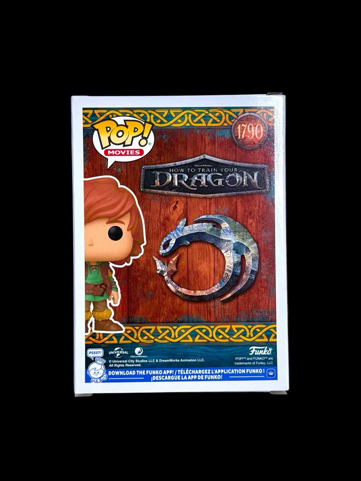 Dean DeBlois — Dean DeBlois Signed Hiccup How To Train Your Dragon Autograph Funko Pop 1790 JSA, изображение 4