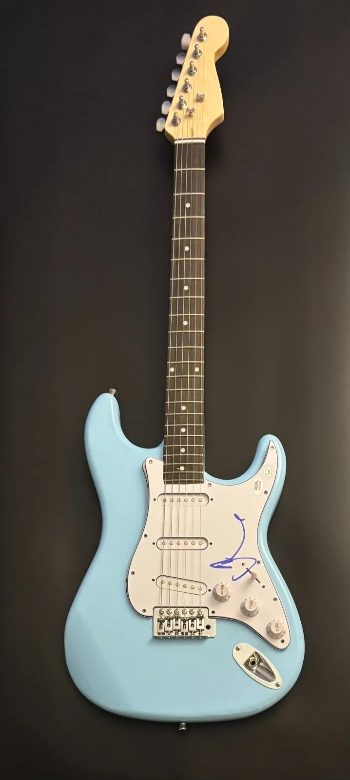 PSA Muse Band Drummer * DOMINIC HOWARD * Signed Electric Guitar COA, image 2