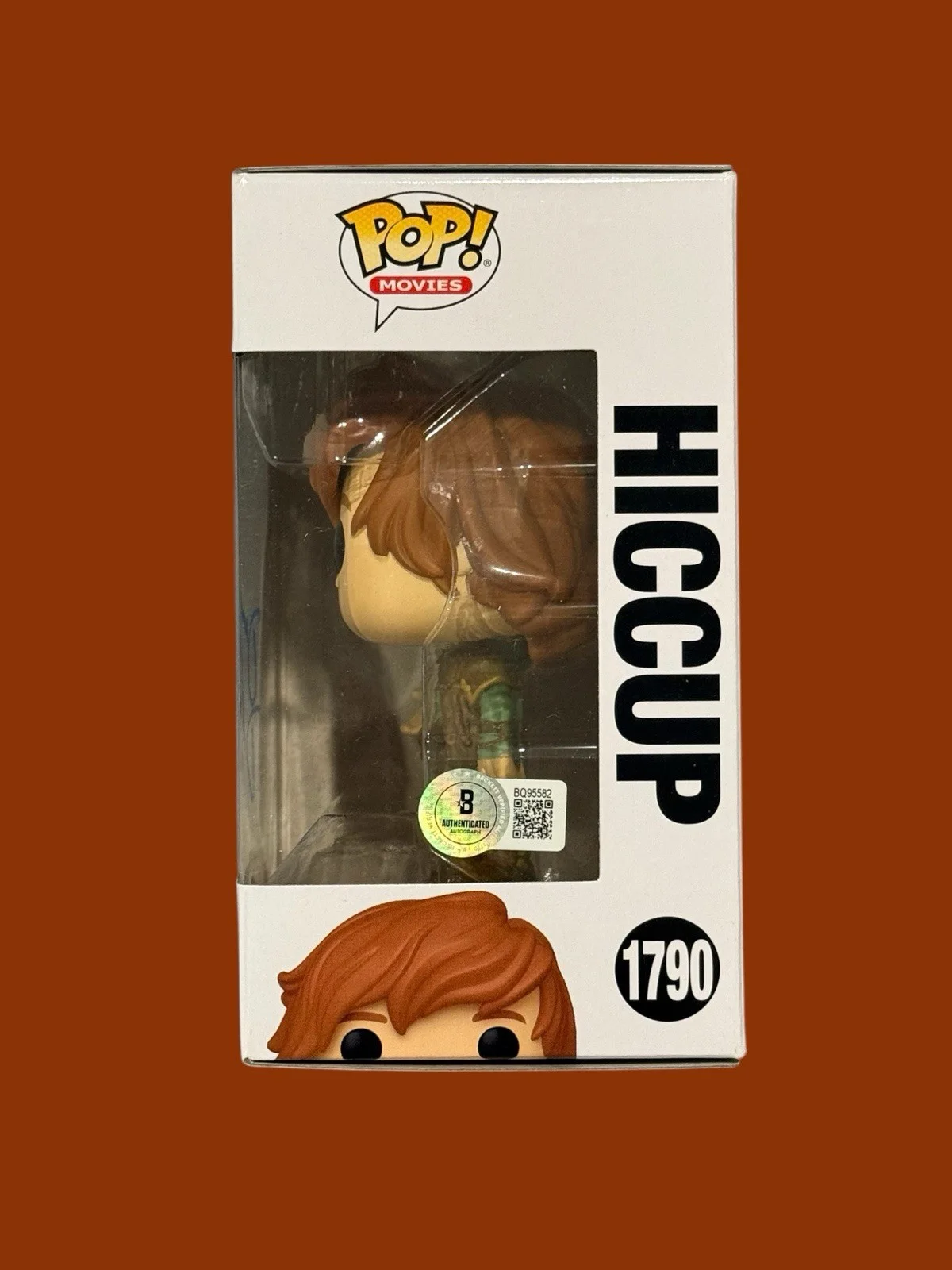 Dean DeBlois — Dean DeBlois Signed Hiccup Funko Pop How To Train Your Dragon Beckett BQ95582, image 3