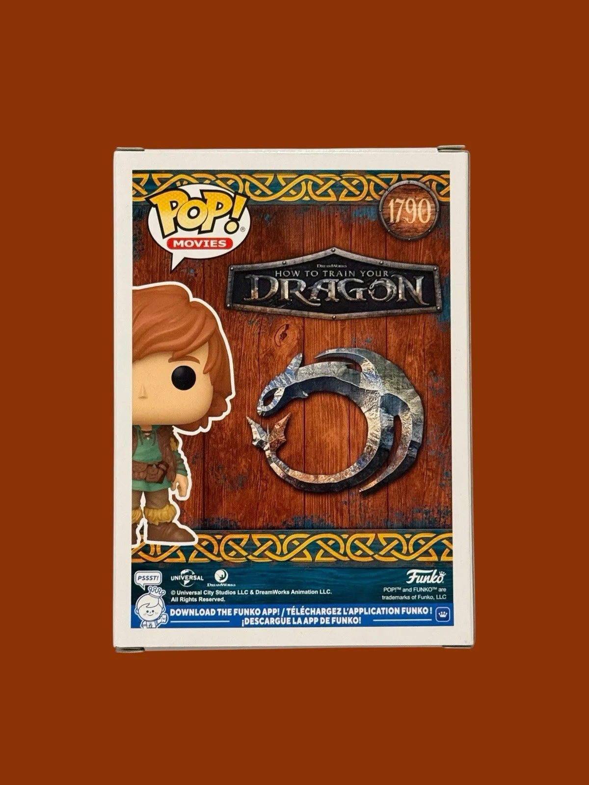 Dean DeBlois — Dean DeBlois Signed Hiccup Funko Pop How To Train Your Dragon Beckett BQ95582, image 4
