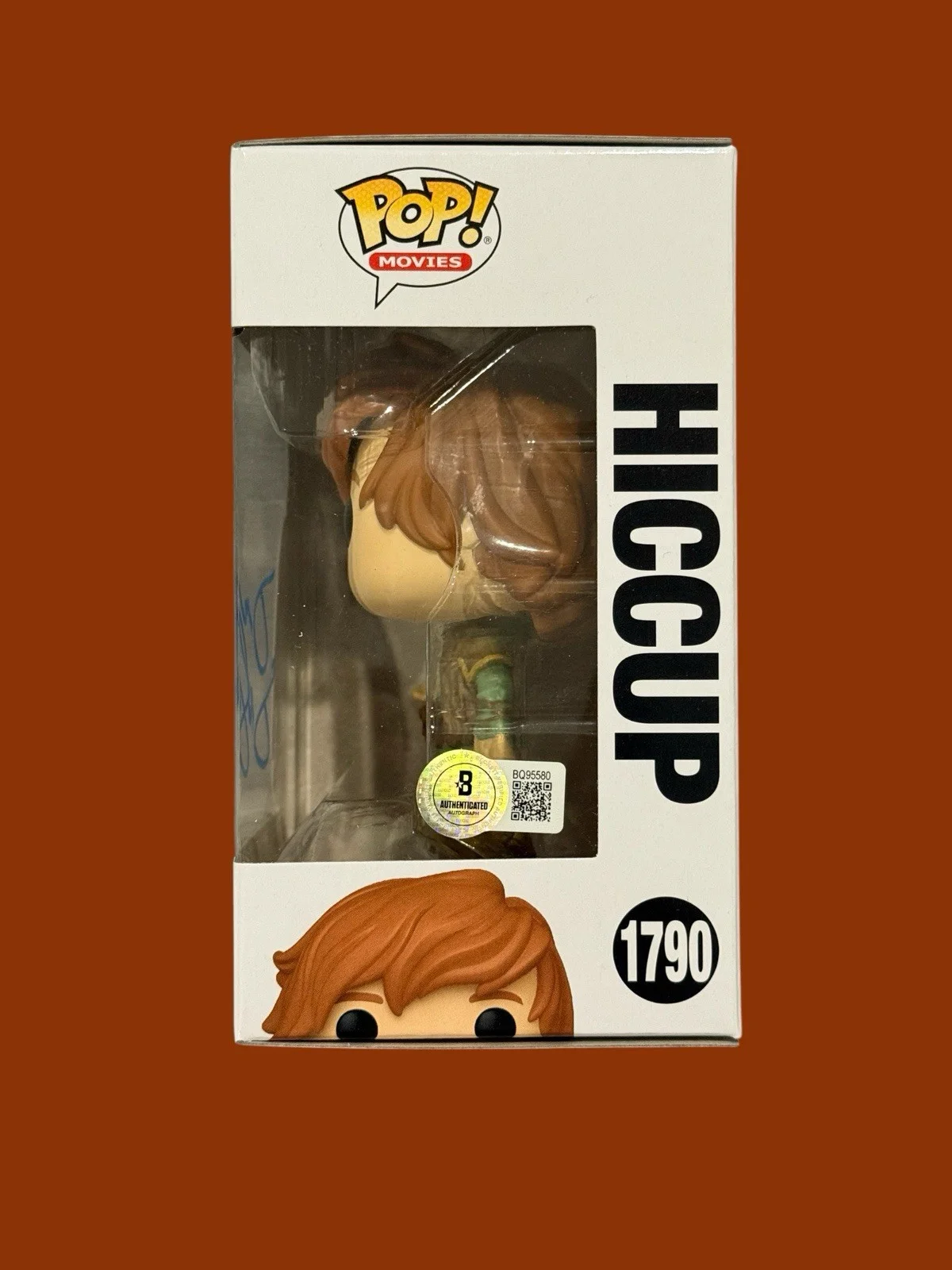 Dean DeBlois — Dean DeBlois Signed Hiccup Funko Pop How To Train Your Dragon Beckett BQ95580, image 3