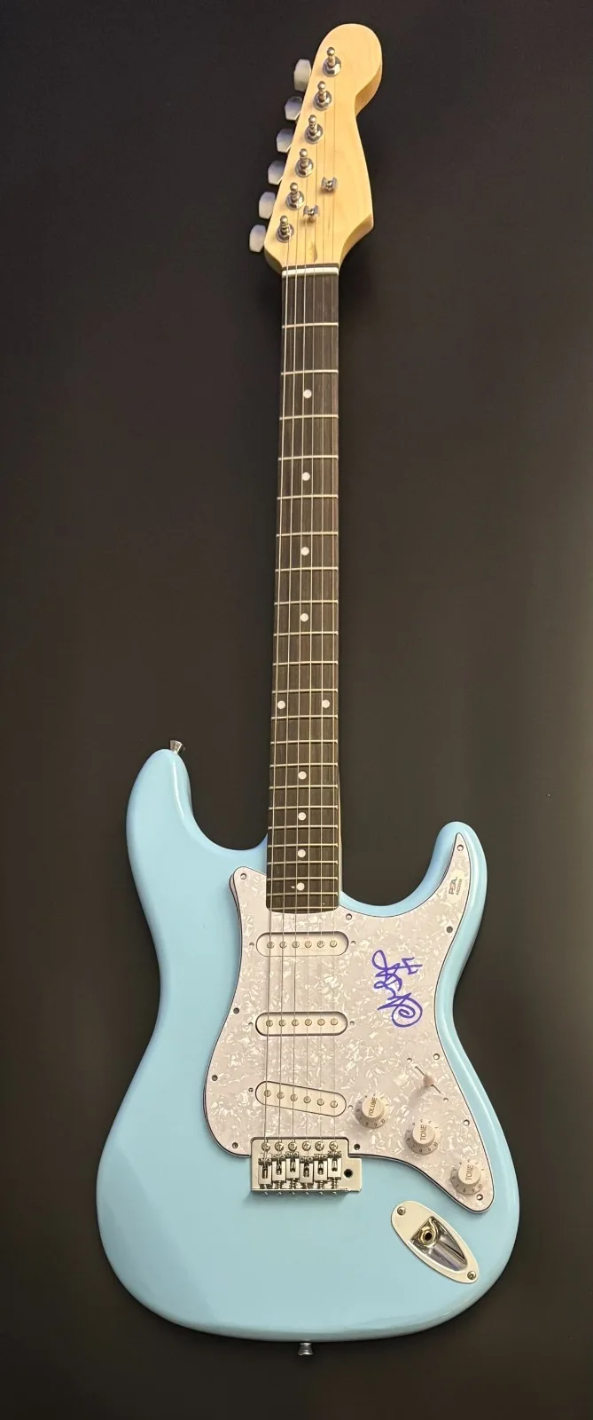 PSA Arch Enemy Band Star * ALISSA WHITE-GLUZ * Signed Electric Guitar COA, изображение 2
