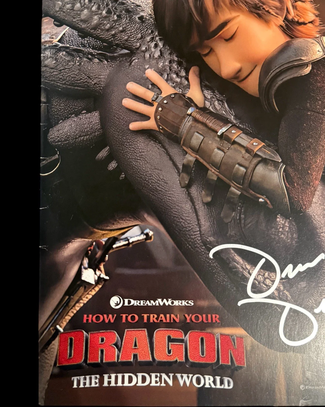 Dean DeBlois — DEAN DEBLOIS SIGNED VARIETY PROGRAM HOW TO TRAIN YOUR DRAGON BECKETT BT55346, image 2