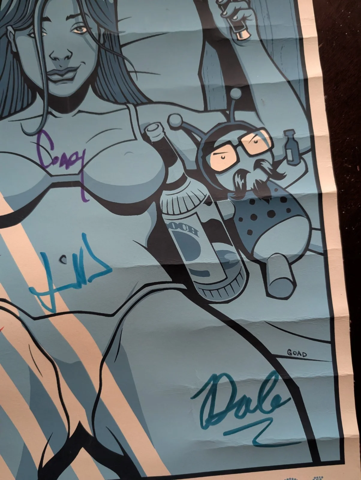 Melvins - 2006 Tour - Hand Signed - Rare, image 4