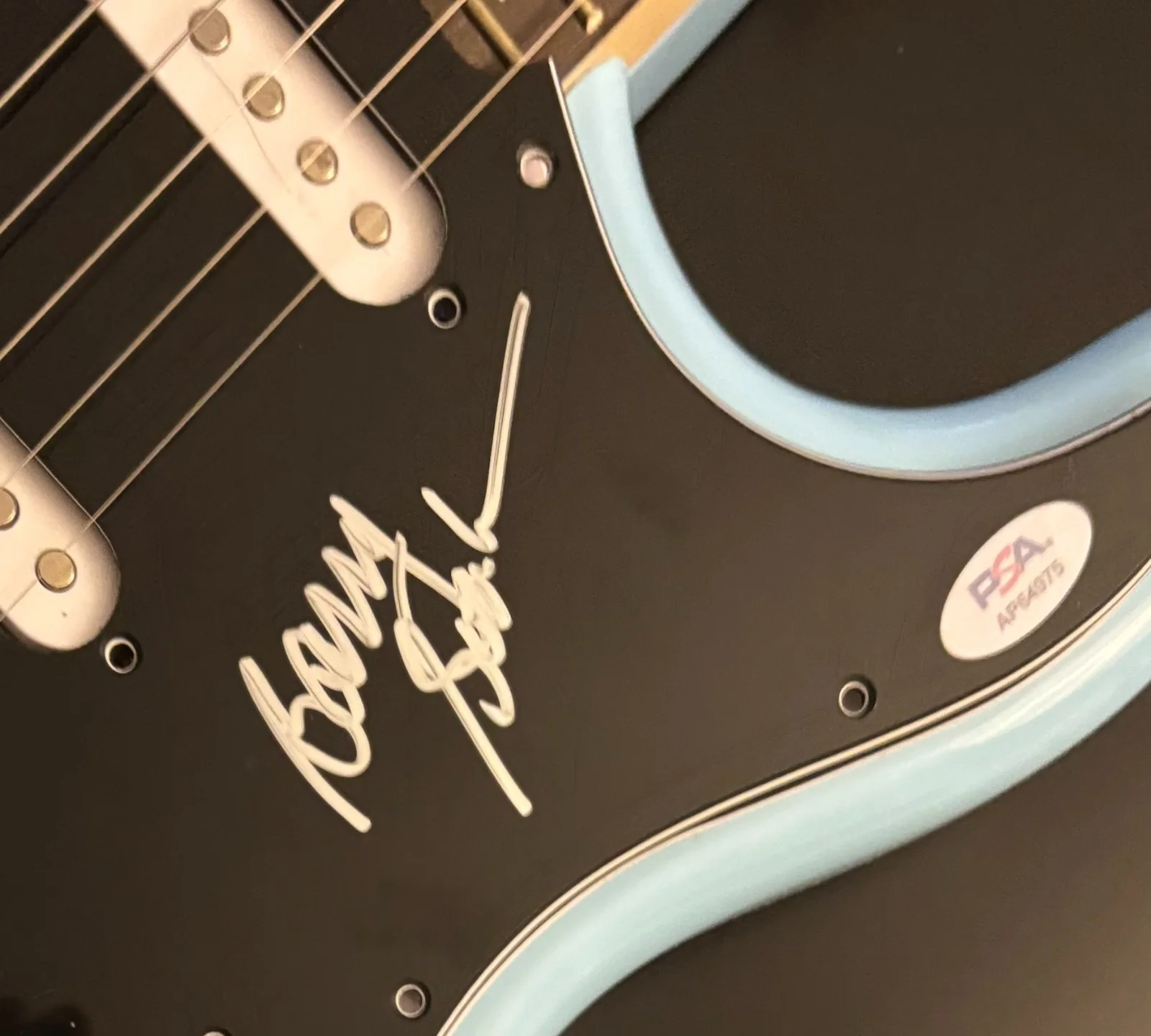 PSA Boston Band Guitarist * BARRY GOUDREAU * Signed Electric Guitar COA, изображение 5
