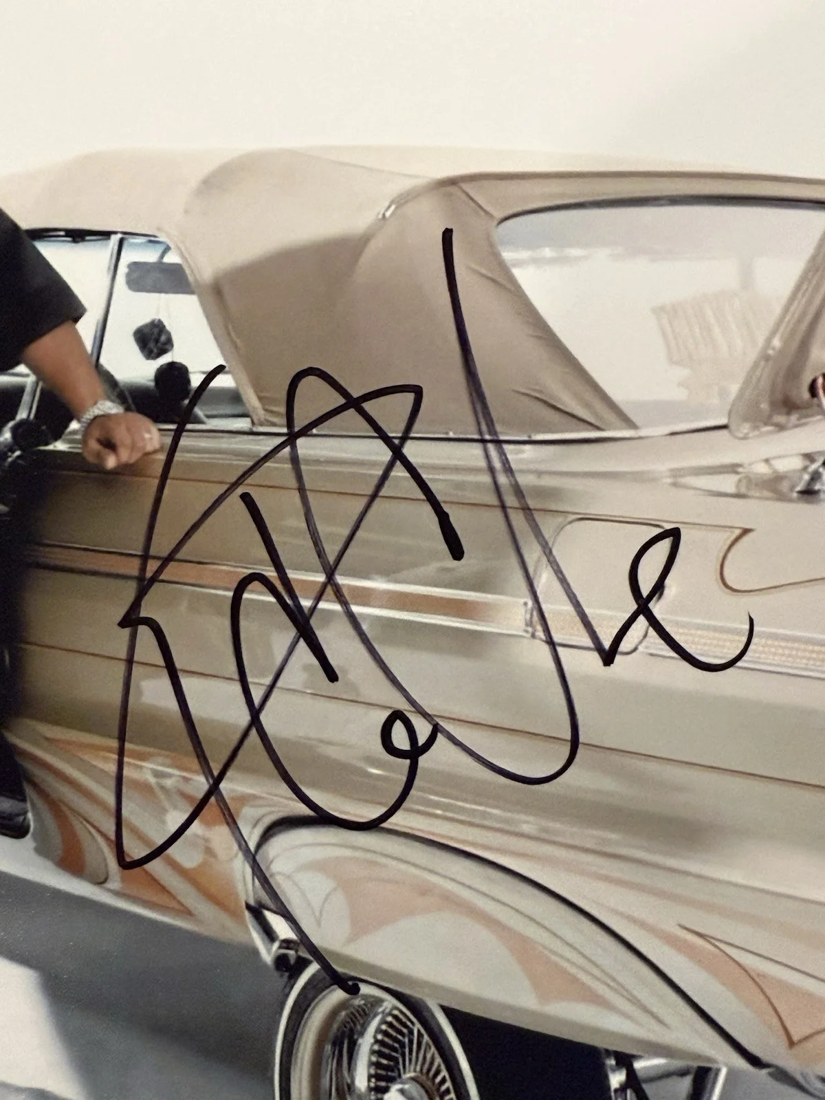 Ice Cube — ICE CUBE SIGNED AUTOGRAPH 8X10 PHOTO BECKETT BQ95728 NWA, изображение 2