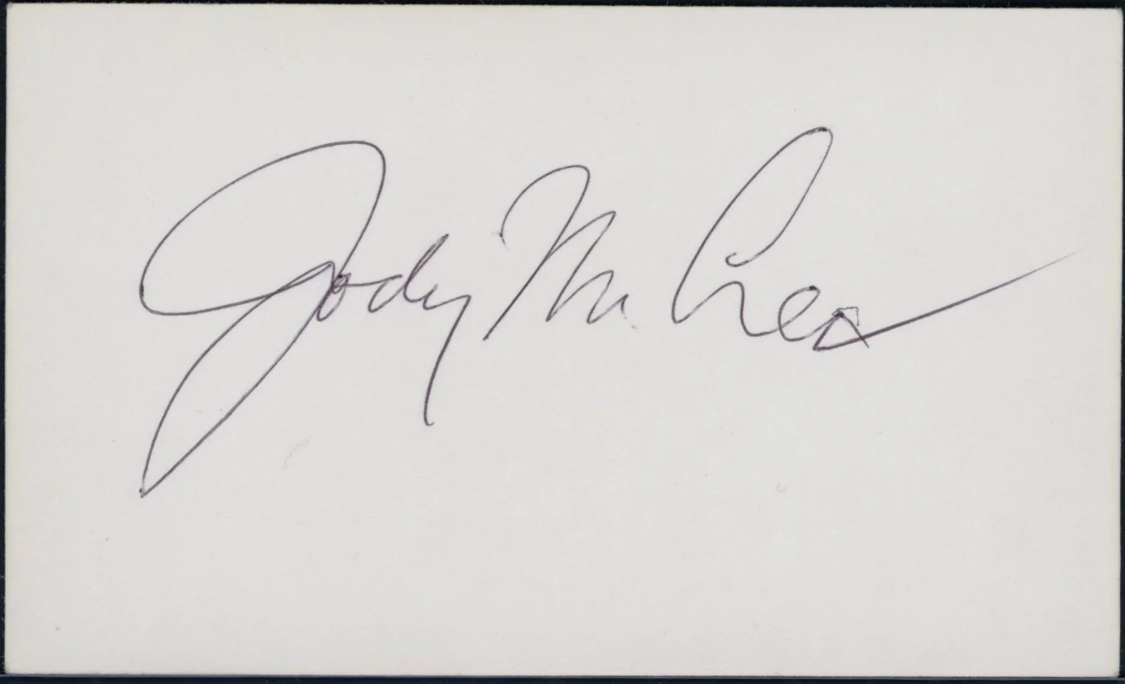 Jody McCrea Autograph & Photo - Beach Party, image 2