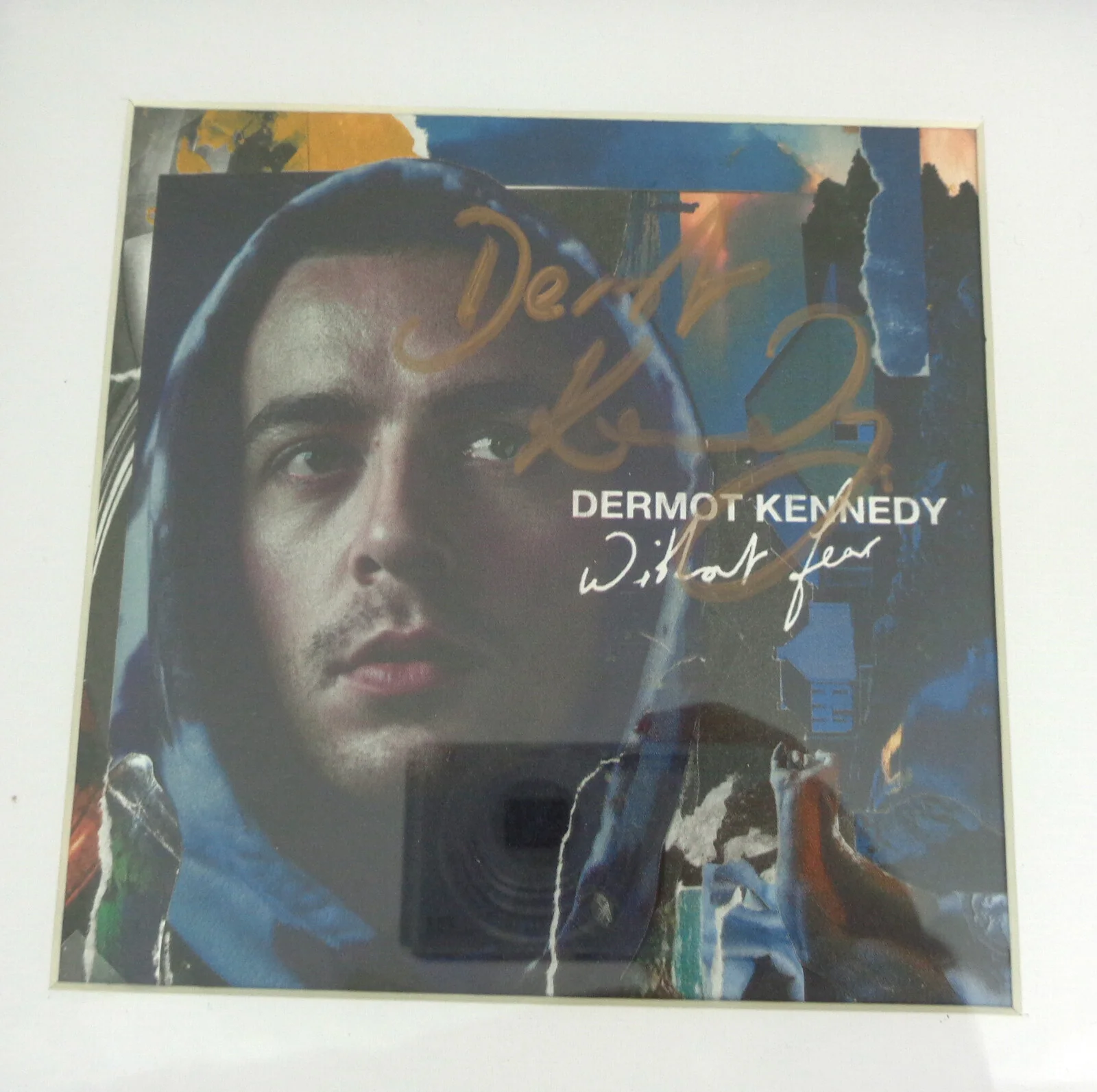 Dermot Kennedy — Dermot Kennedy Signed Autograph Without Fear CD Framed PSA/DNA COA, изображение 2