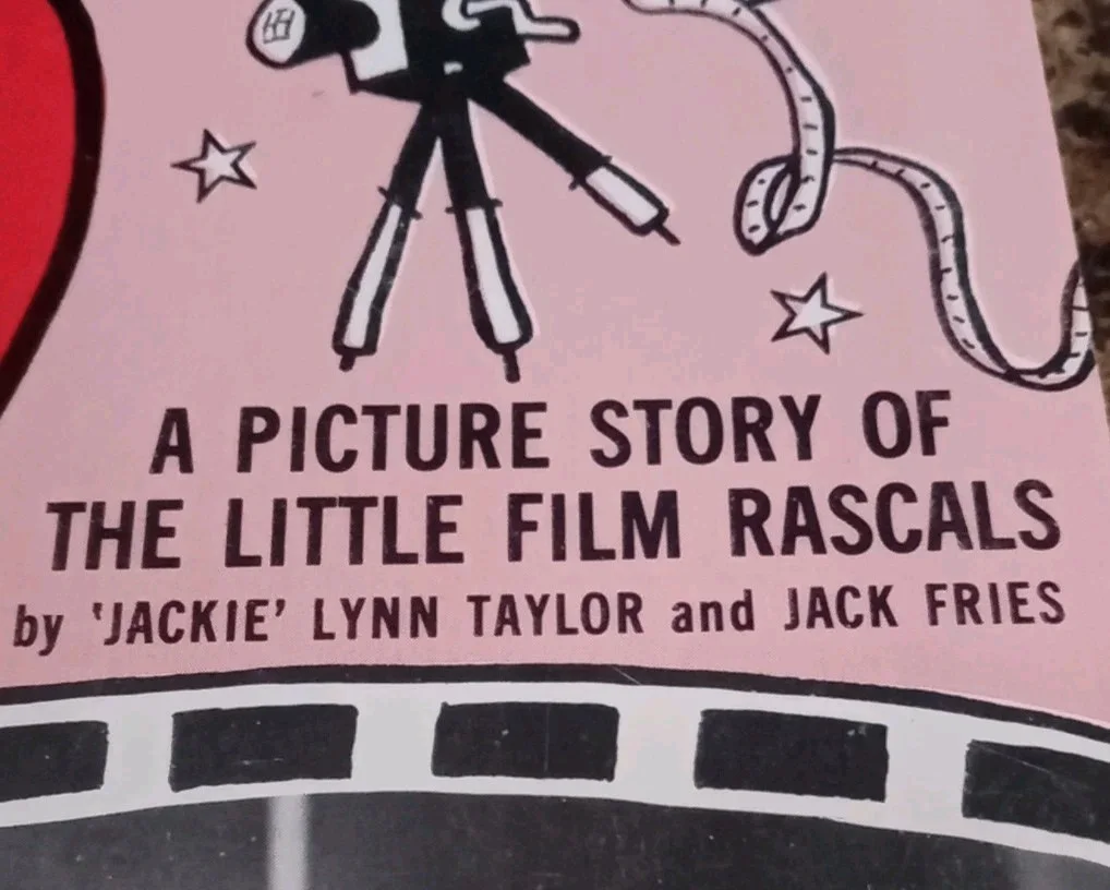 Jackie Lynn Taylor — LITTLE RASCALS JACKIE LYNN TAYLOR Autographed Picture Story Booklet (Remembers), изображение 2
