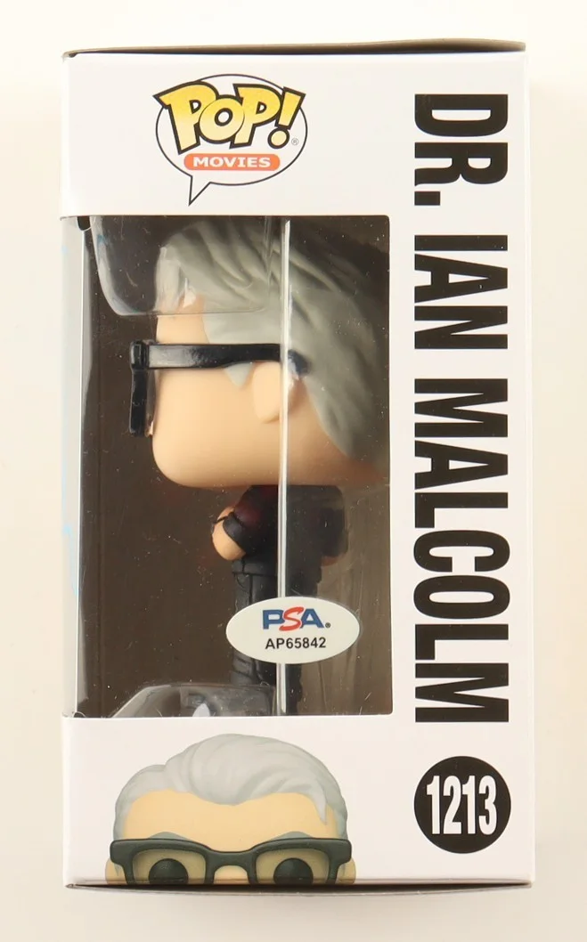 Jeff Goldblum — Jeff Goldblum Signed Jurassic World Funko Pop Autographed PSA, изображение 2