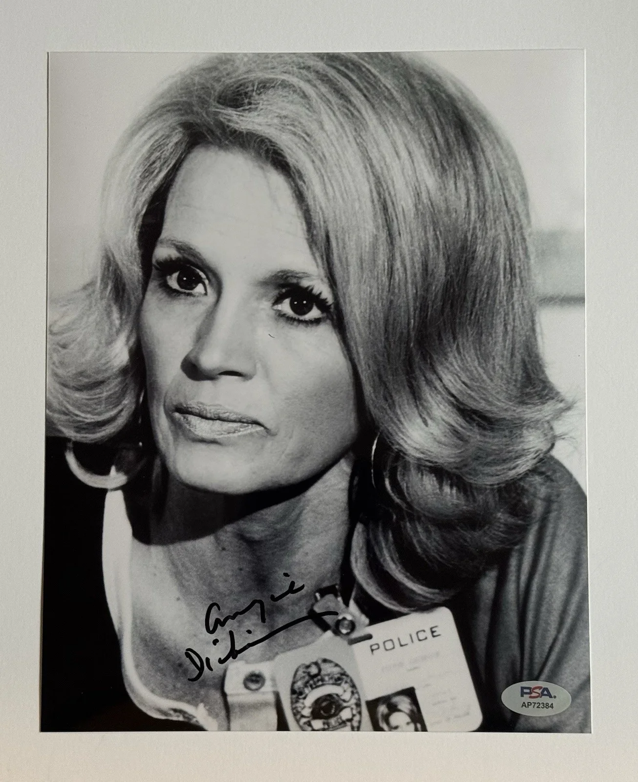 Angie Dickinson — Angie Dickinson Signed 8x10 Photo PSA COA Police Woman not JSA BAS Beckett