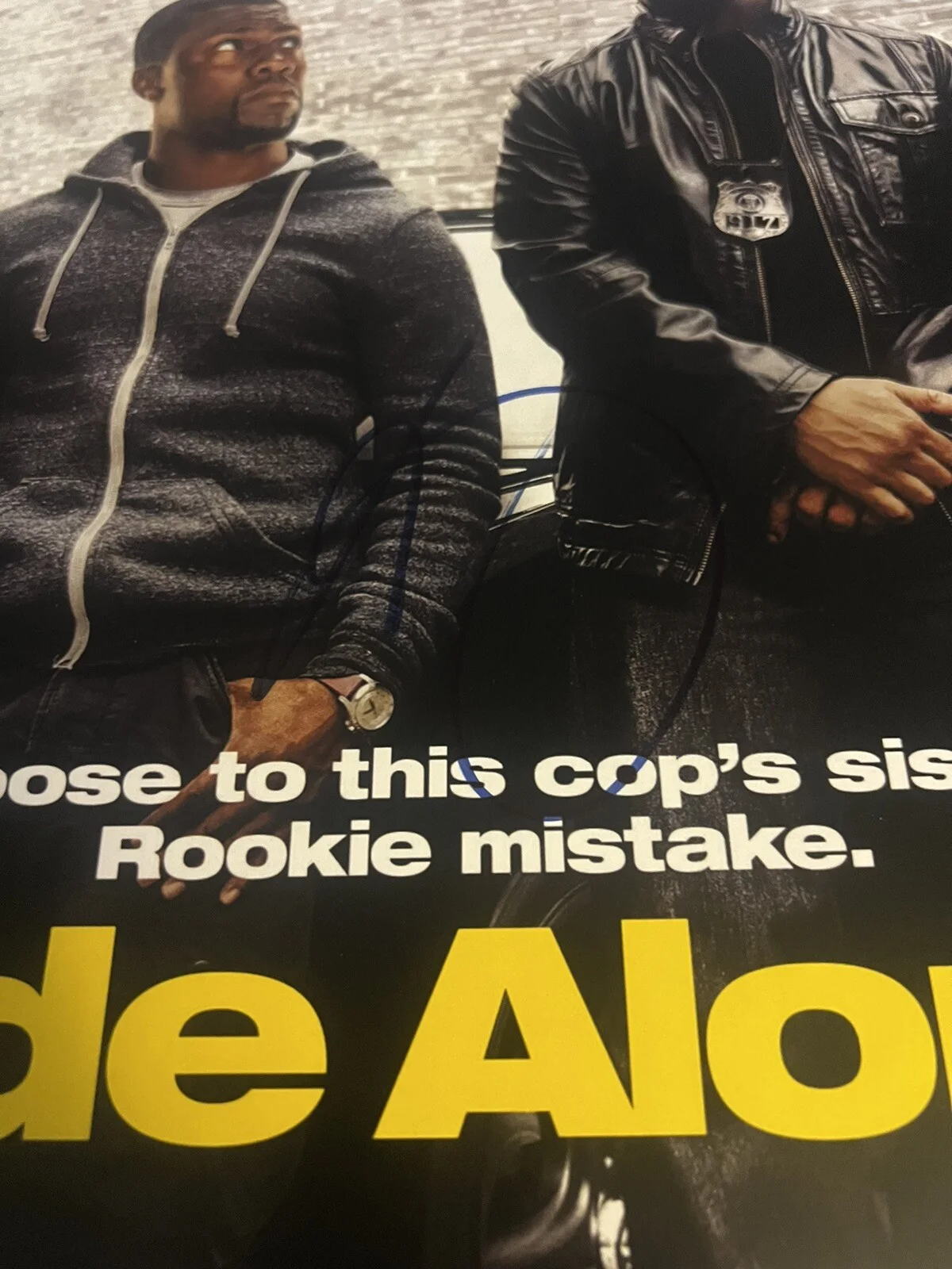 Kevin Hart — Signed Kevin Hart Autographed 11"x17 Ride Along Mini Poster Photo, изображение 3