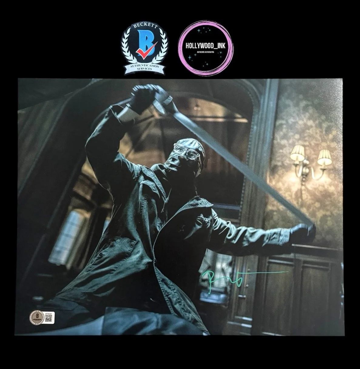 Paul Dano — PAUL DANO SIGNED AUTOGRAPH THE BATMAN RIDDLER 11x14 PHOTO BECKETT BT55344
