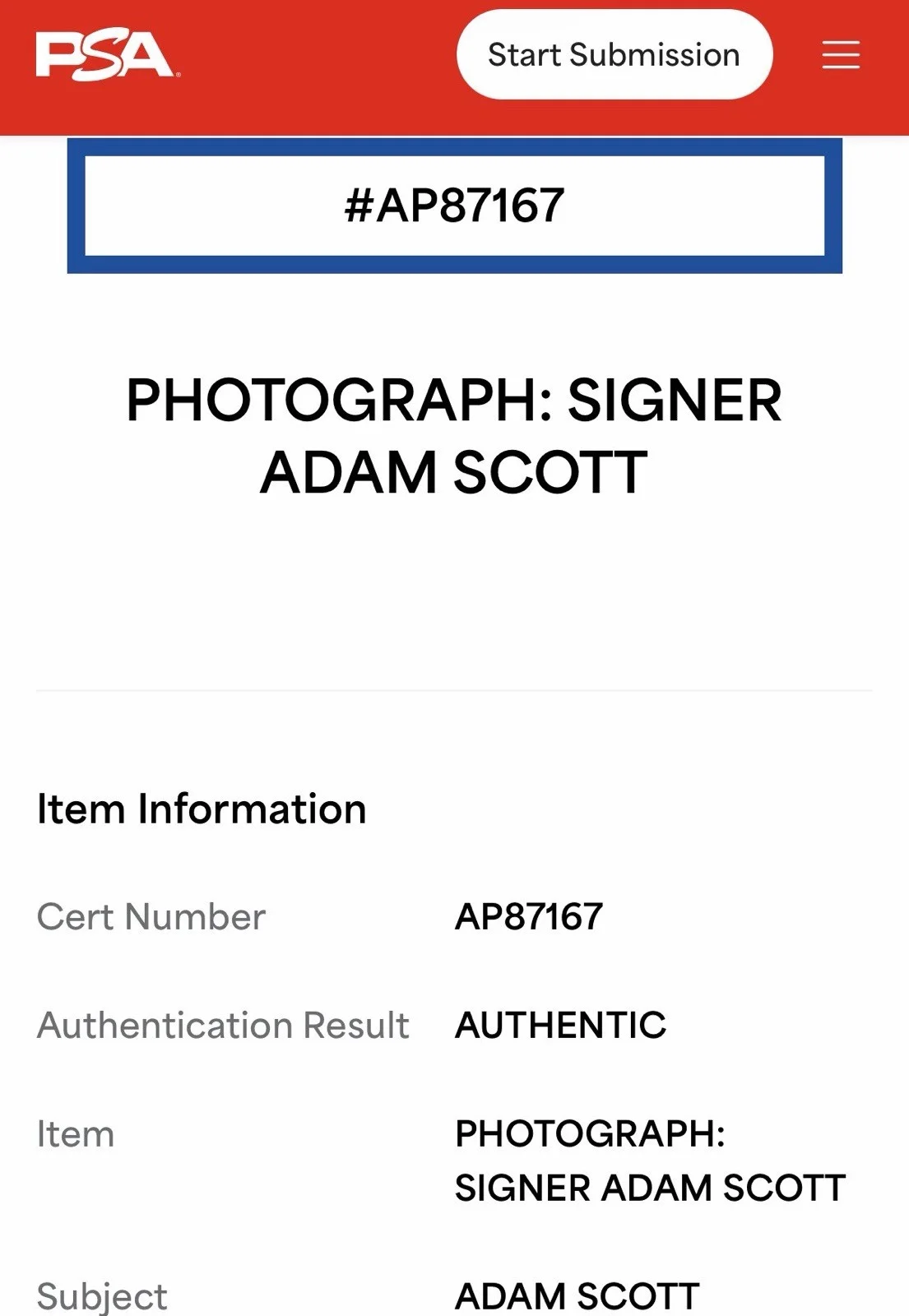 Adam Scott — ADAM SCOTT SIGNED AUTOGRAPH 8X10 SEVERANCE PHOTO PSA AP87167, image 4