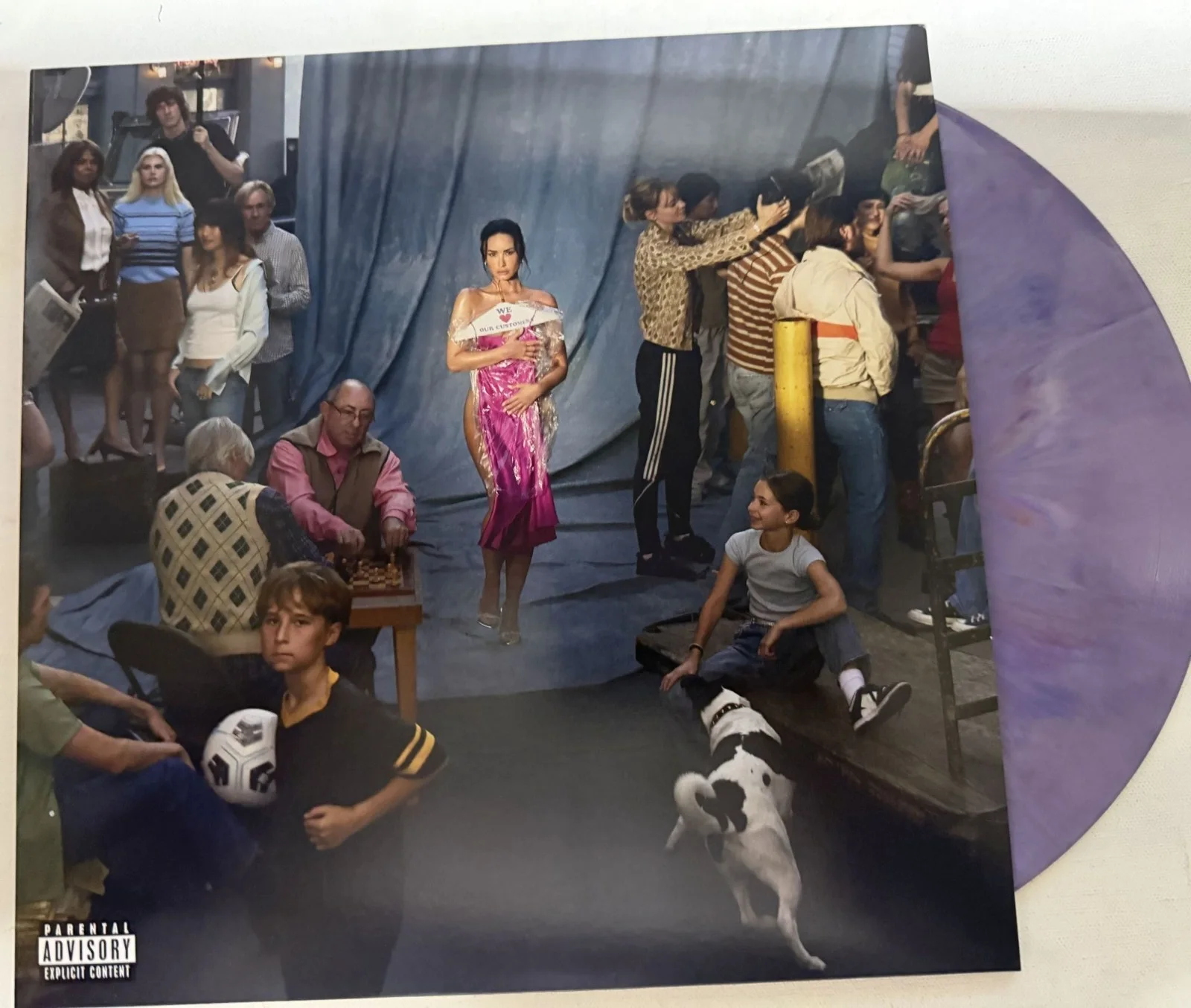 Demi Lovato Signed Autographed "It's Not That Deep" Record Album Insert, image 2
