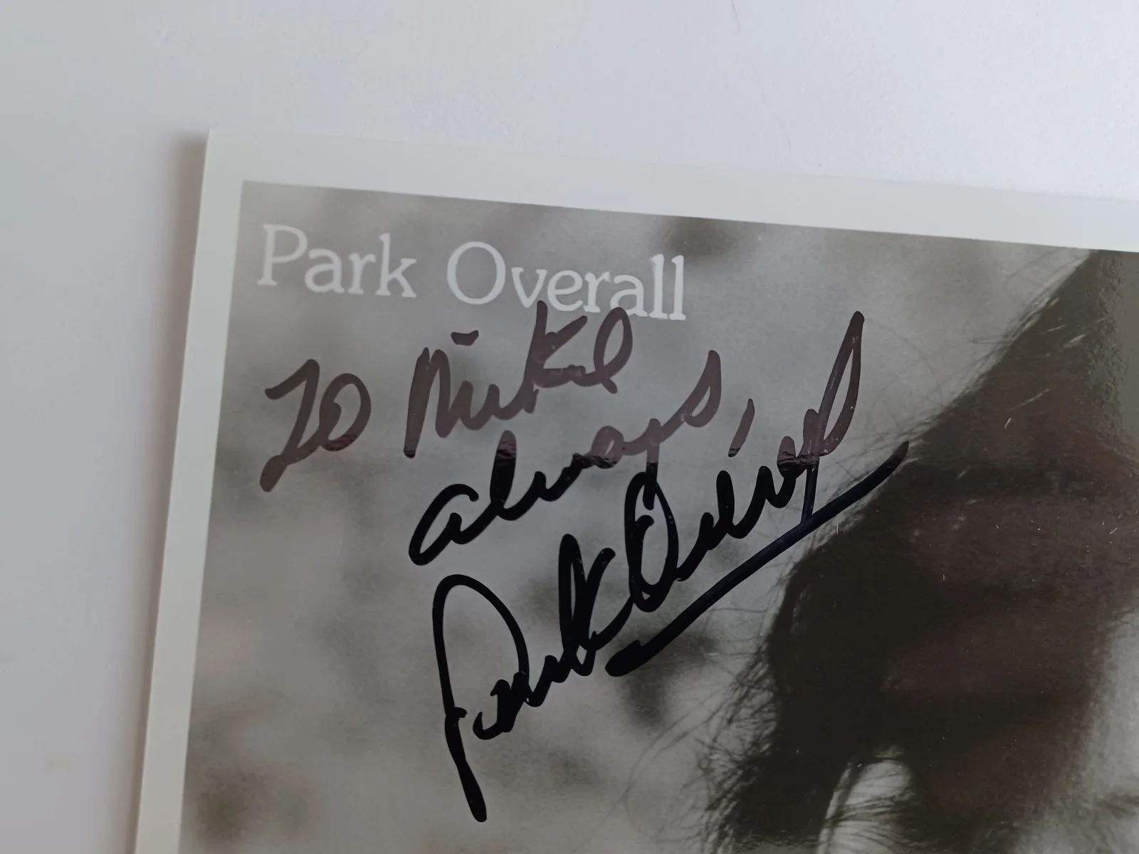 Park Overall Signed 8x10 Photo - Empty Nest - B, image 2