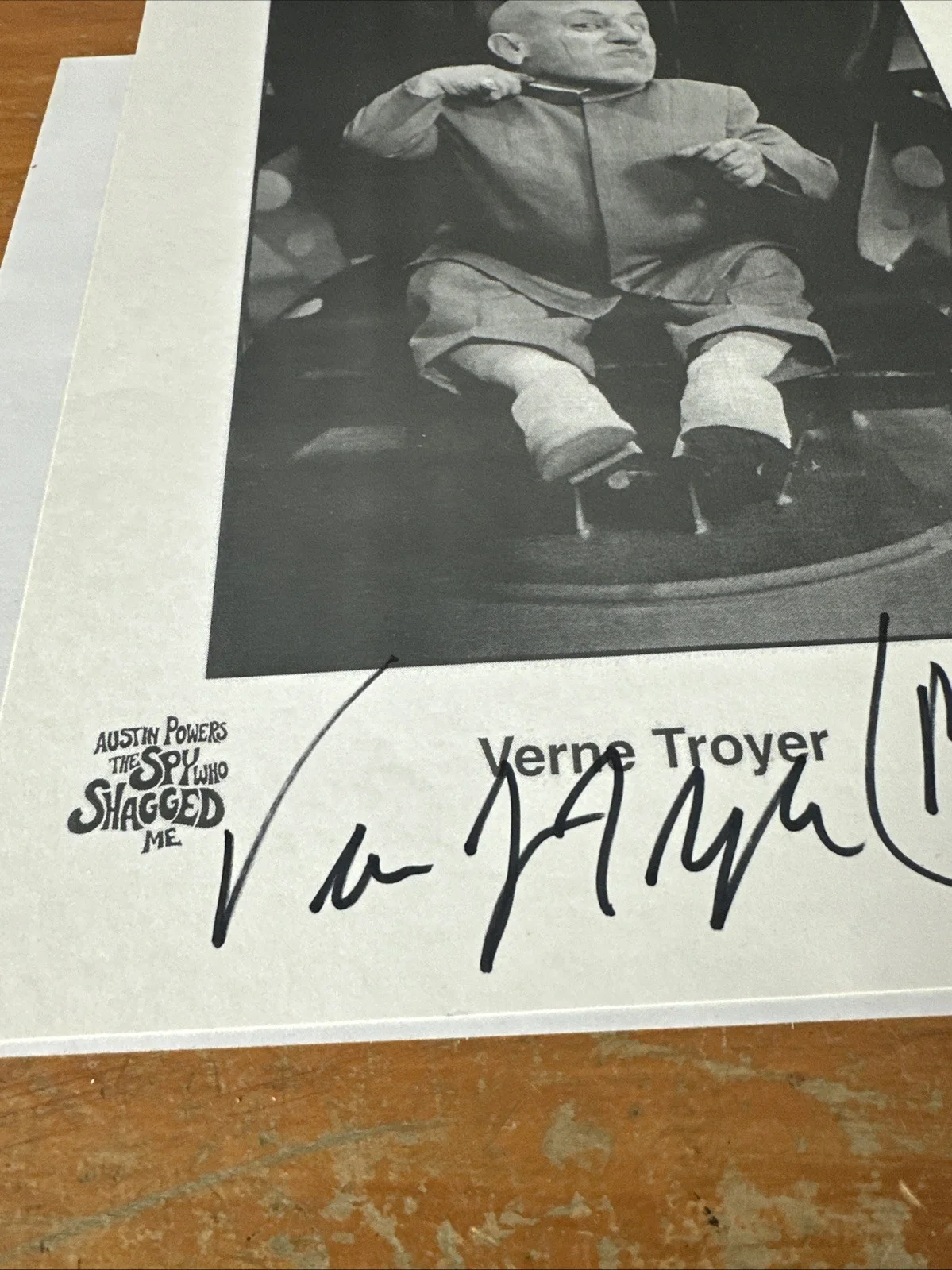 Verne Troyer — Verne Troyer Signed/Autographed 8x10 Photo/Austin Powers Mini Me, изображение 3