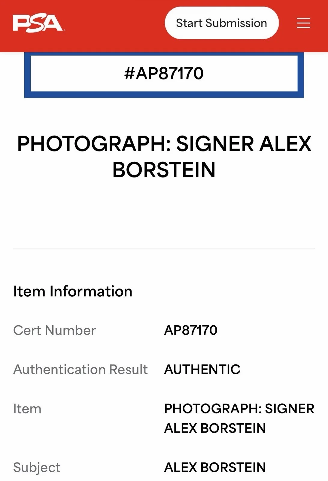 Alex Borstein — ALEX BORSTEIN SIGNED LOIS GRIFFIN FAMILY GUY LEIA 8X10 PHOTO PSA AP87170, изображение 3