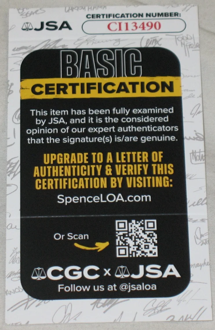 Will Sandin — Will Sandin Signed Autograph Kid Michael Myers Halloween Jersey JSA Certified XL, изображение 5
